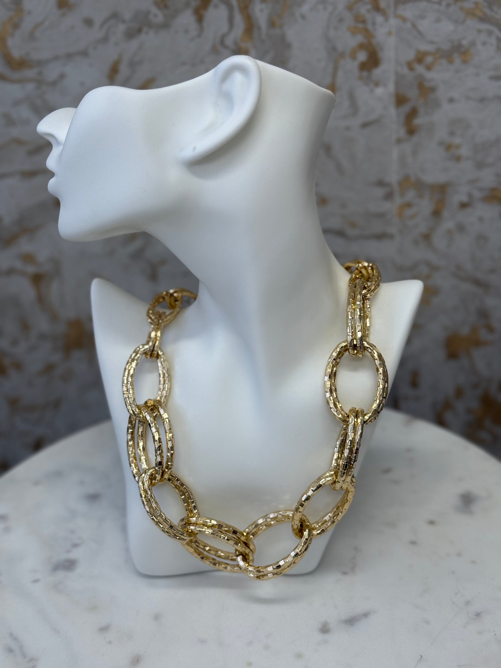 “Lizzie” Statement Necklace