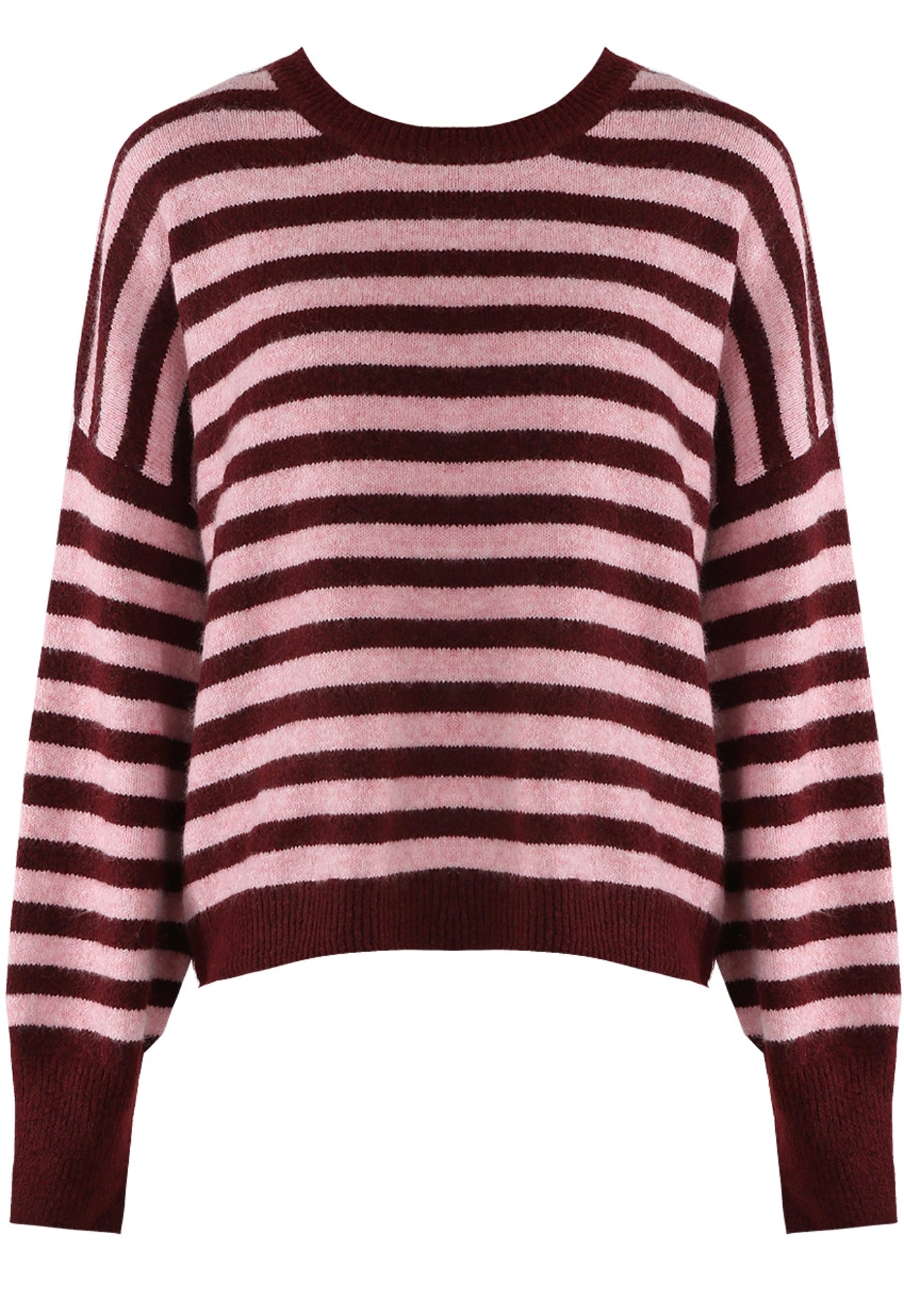“Delia” Stripped Knit
