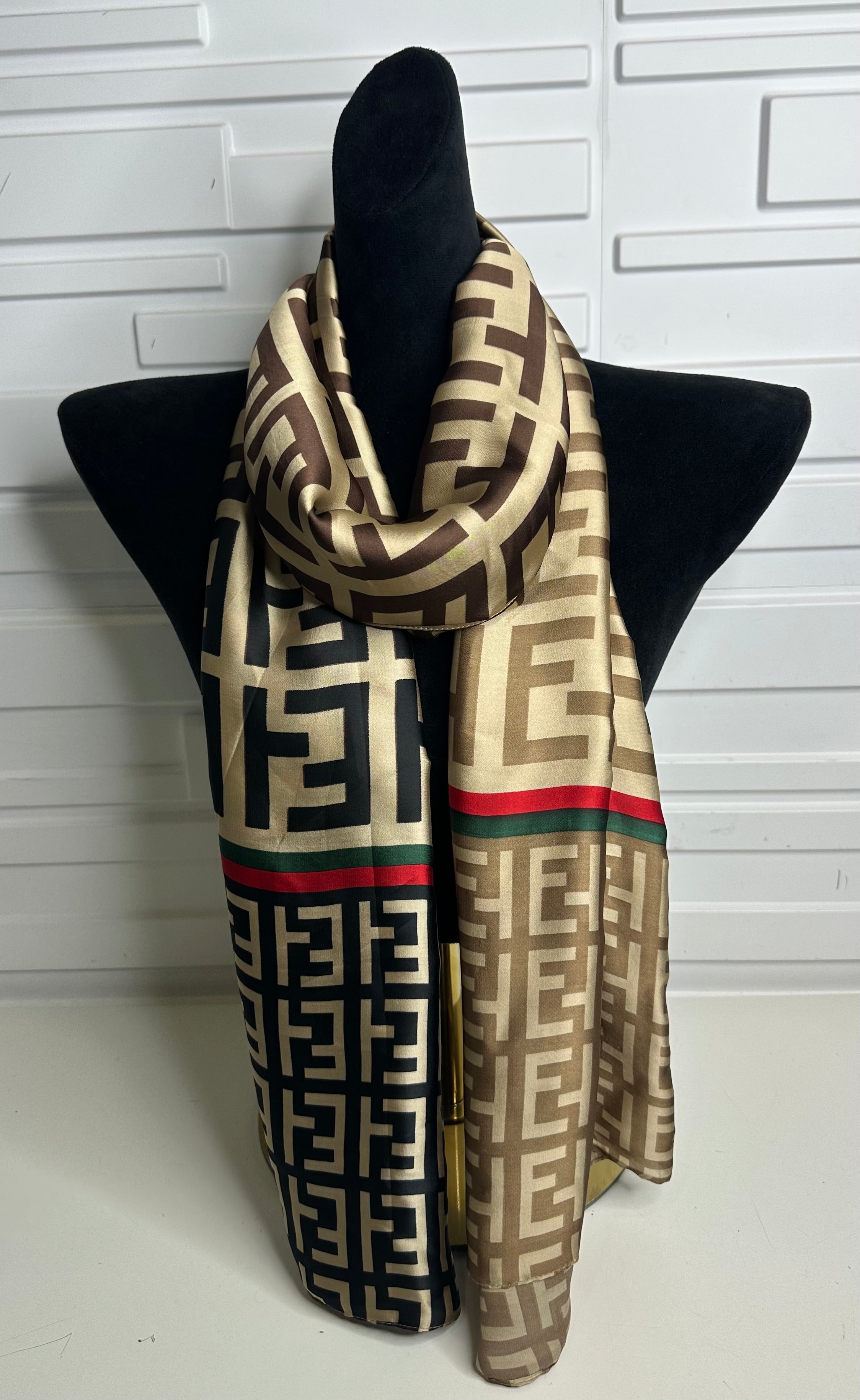 “Ruby” Silk Feel Scarf