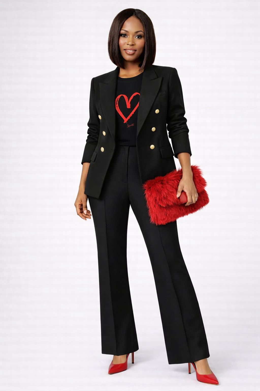 Say it with Love - Love it! The Brand Fitted Tee (customize - allow 2-3 days)