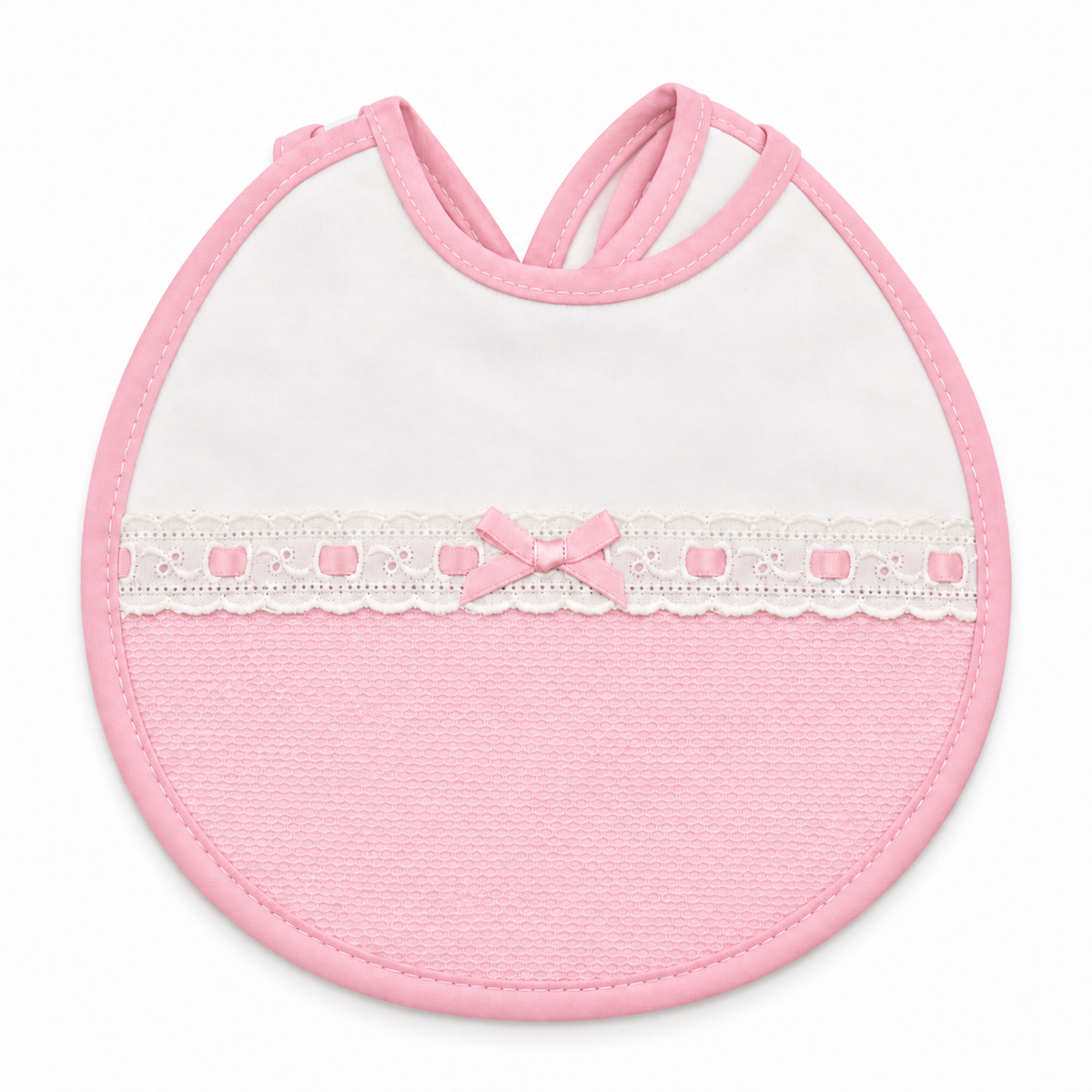 Lace Trim Bib