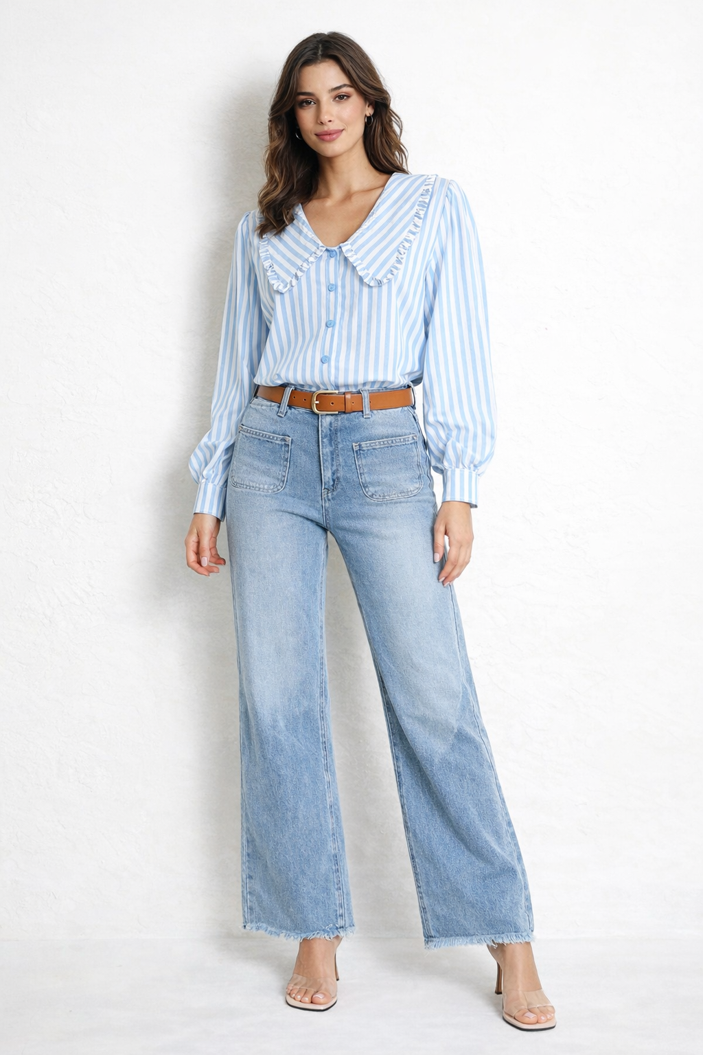 Jenny - Peter Pan Collared Top