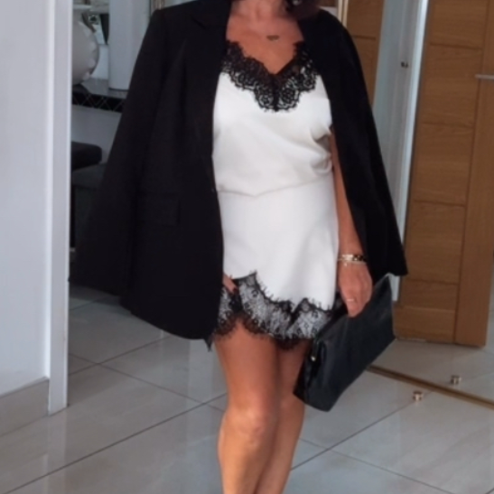 “Saskia” Tailored Skort