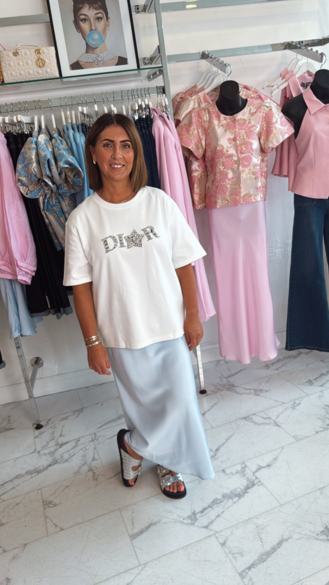 “DeDe” Luxe Bling T-Shirt