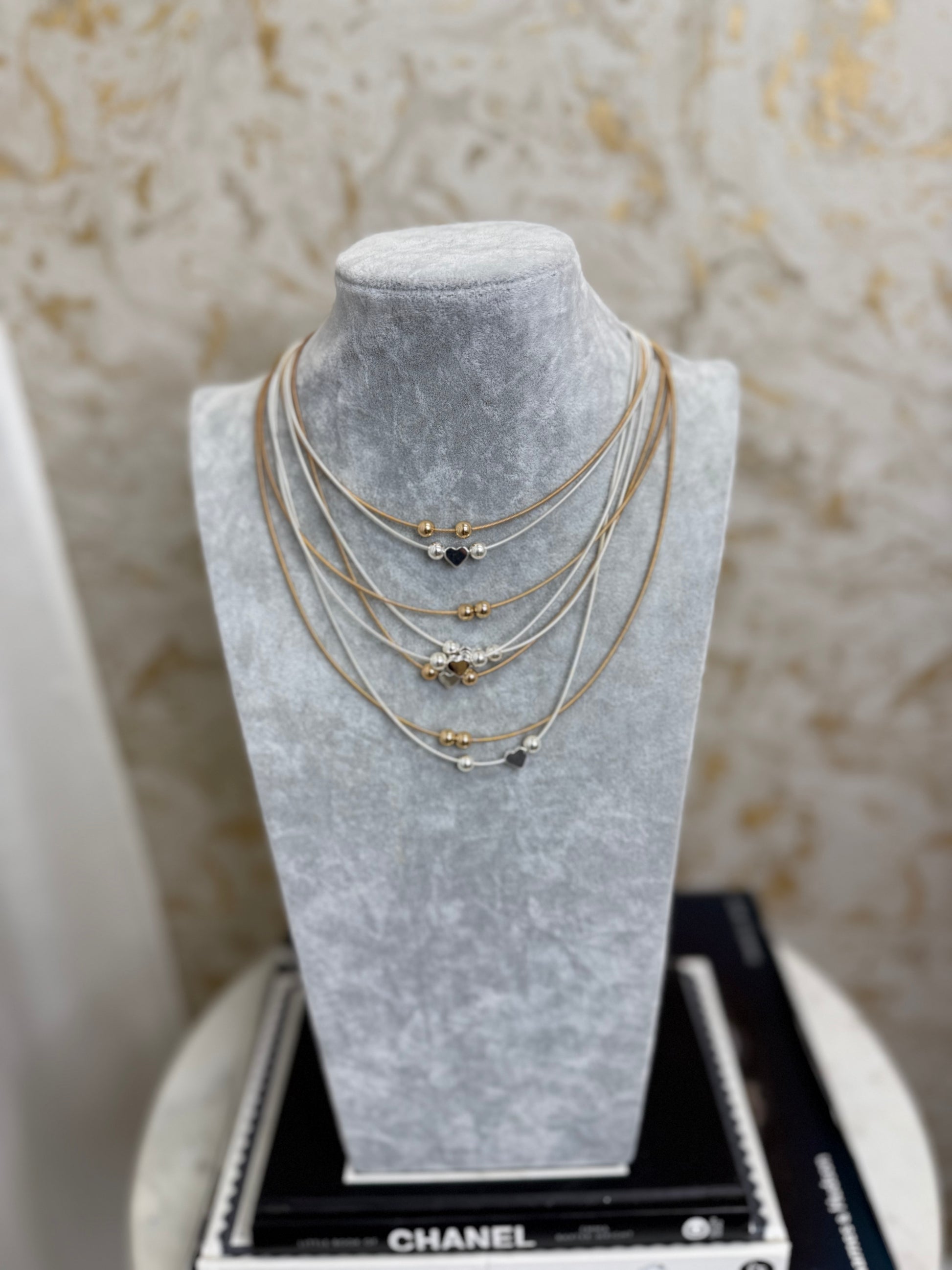 Heart Strand Statement Chain