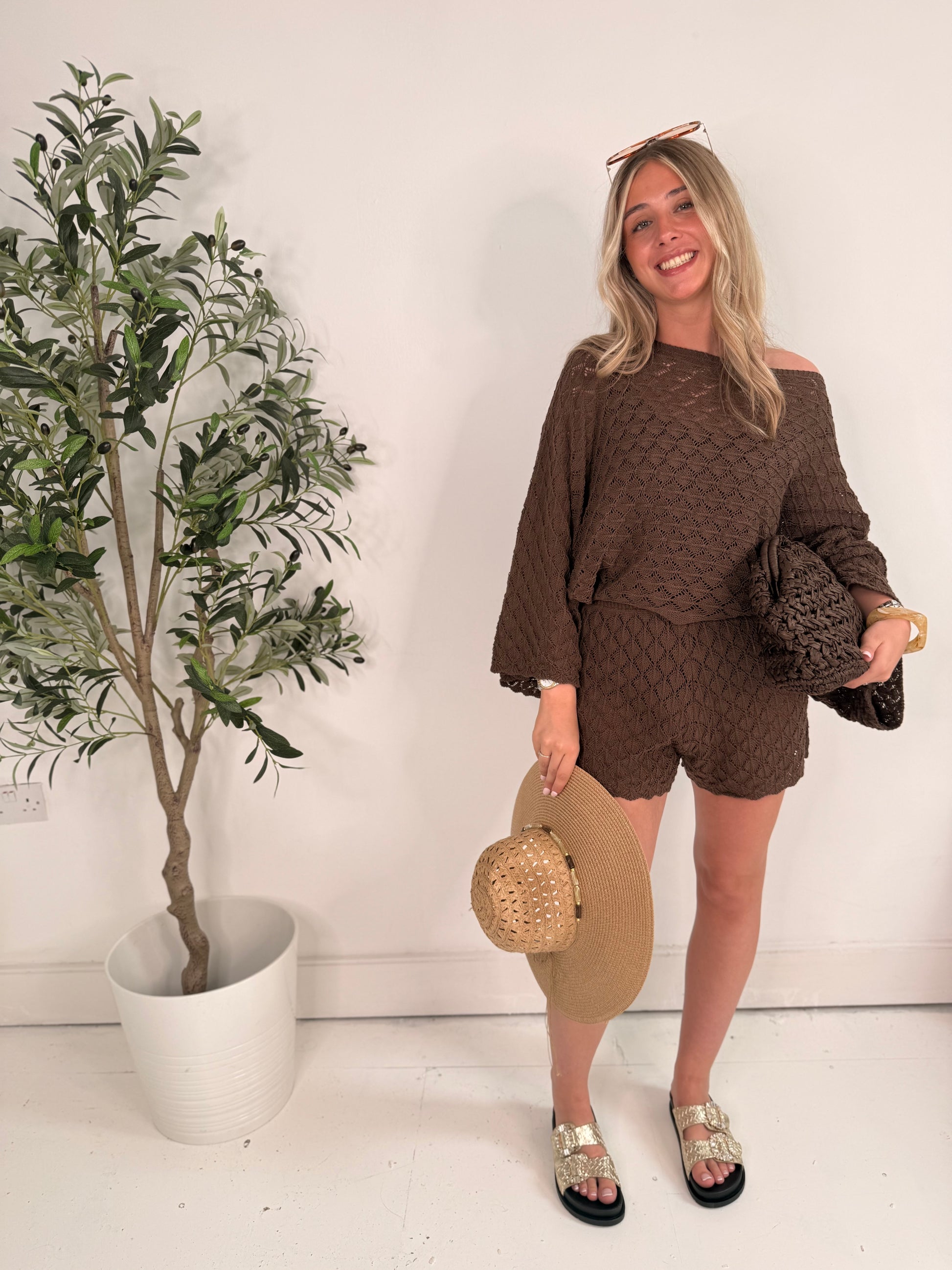 Chocolate Crochet Set