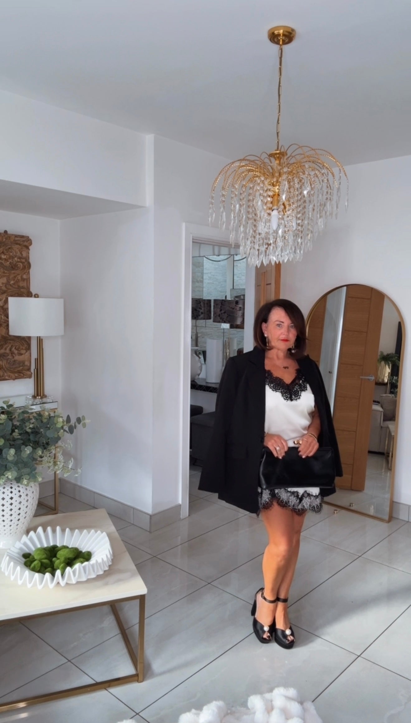 “Saskia” Tailored Skort