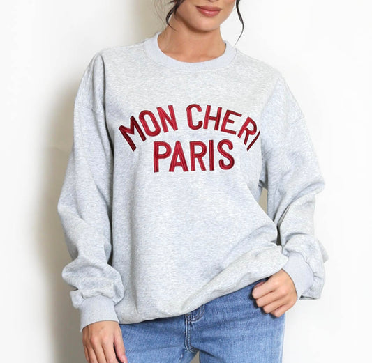 “Mon Cheri” Sweatshirt