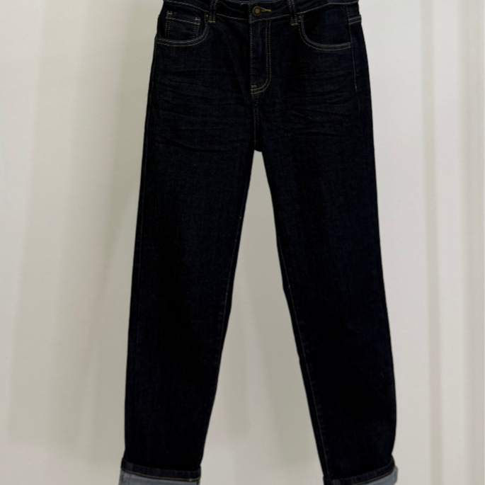 “Toxic” Boyfriend Jeans Indigo (Own Size Recommended)