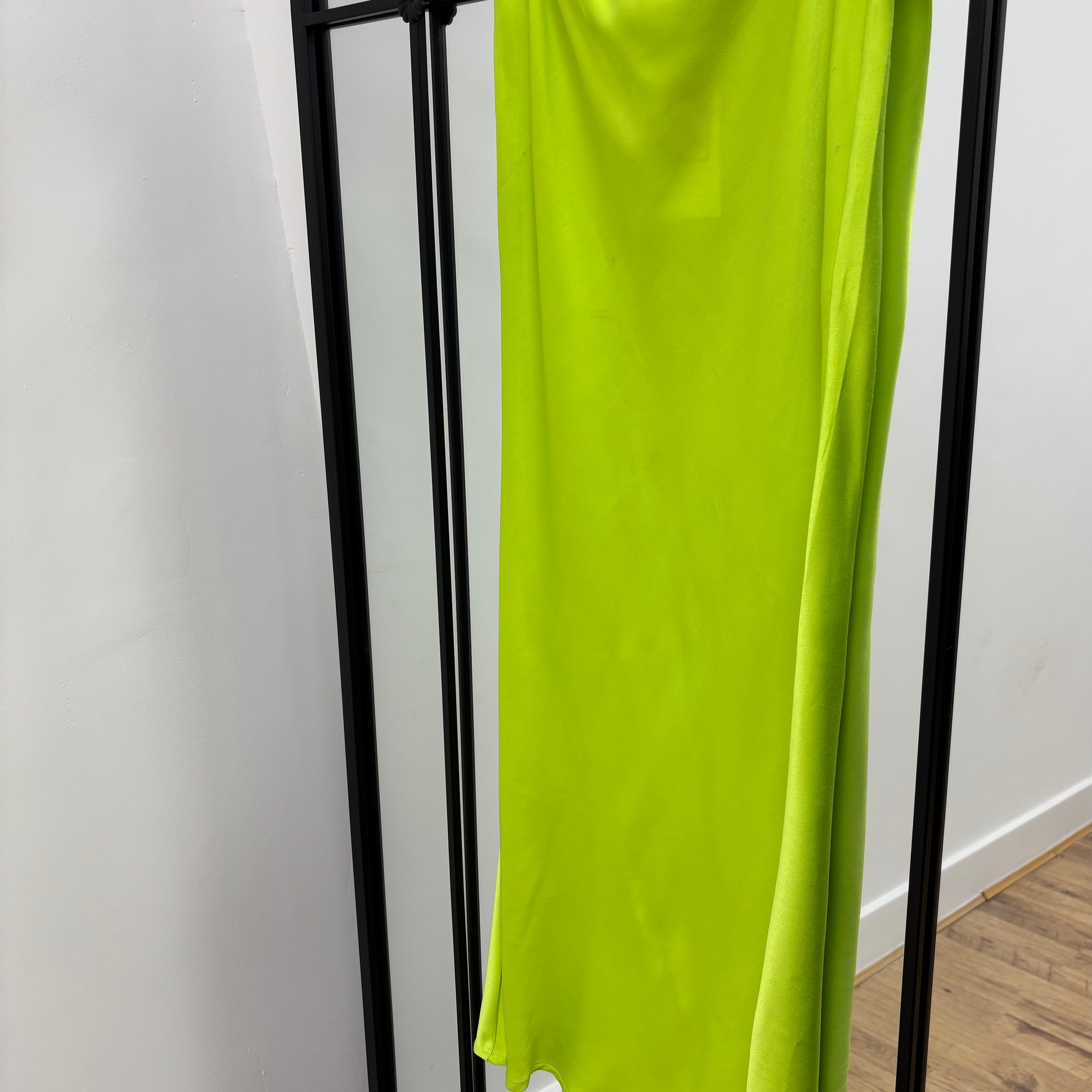 Size 12 Lime Bias Skirt
