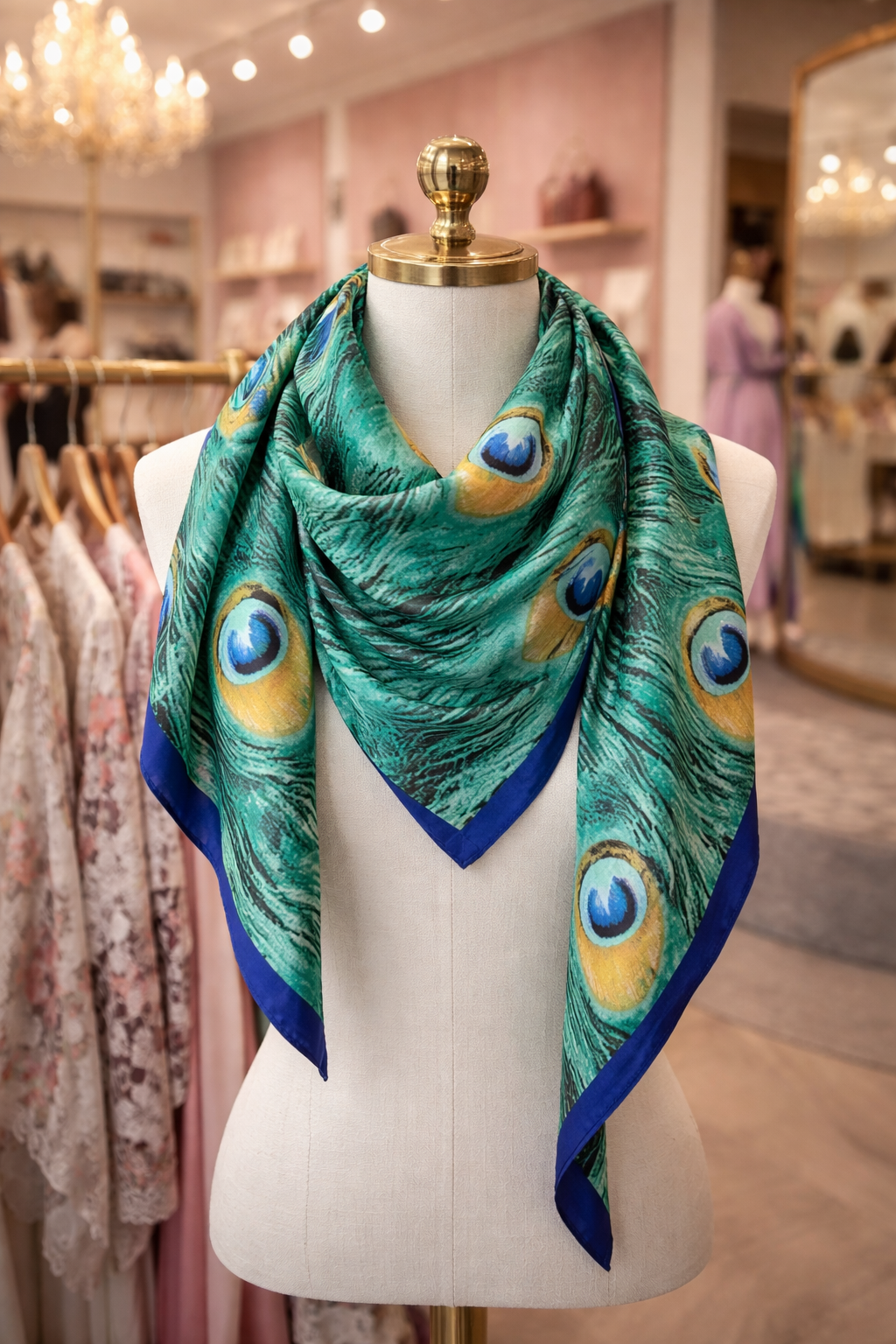 Peacock Scarf