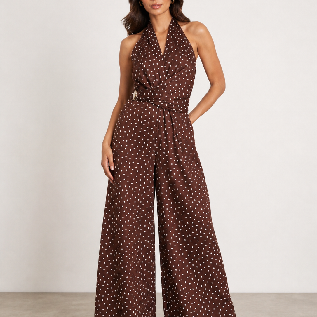Ava - Halter Neck Jumpsuit