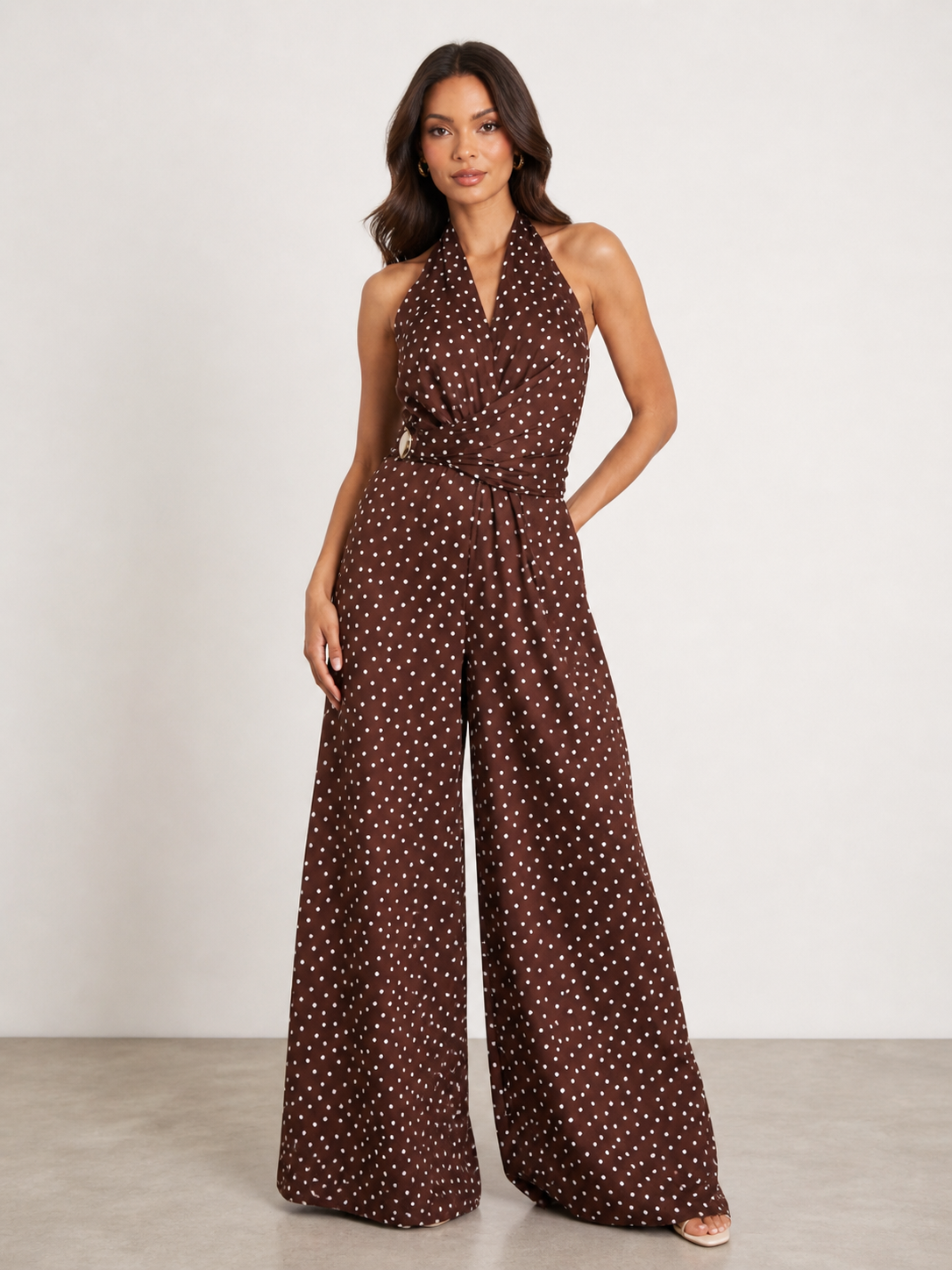 Ava - Halter Neck Jumpsuit