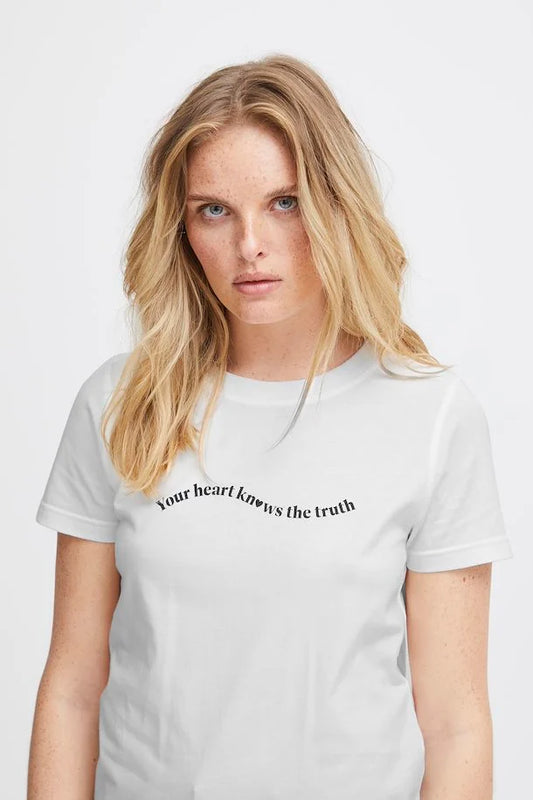 "Your Heart Knows The Truth" Tee by Ichi