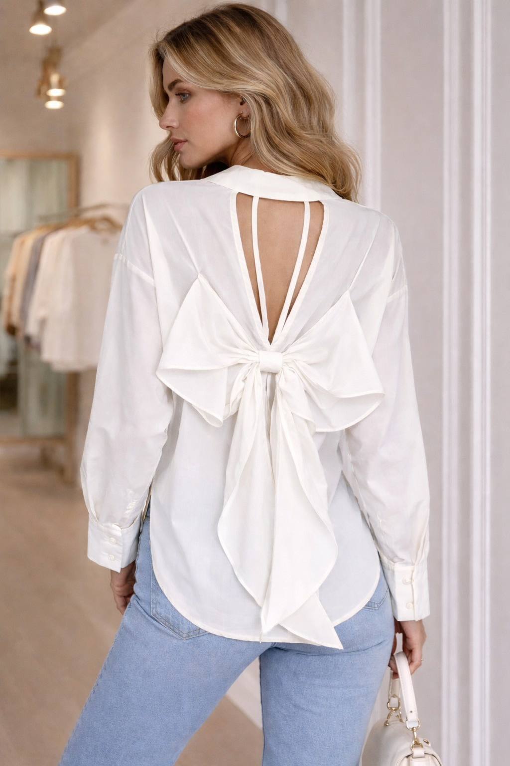 Auréa- Bow Blouse