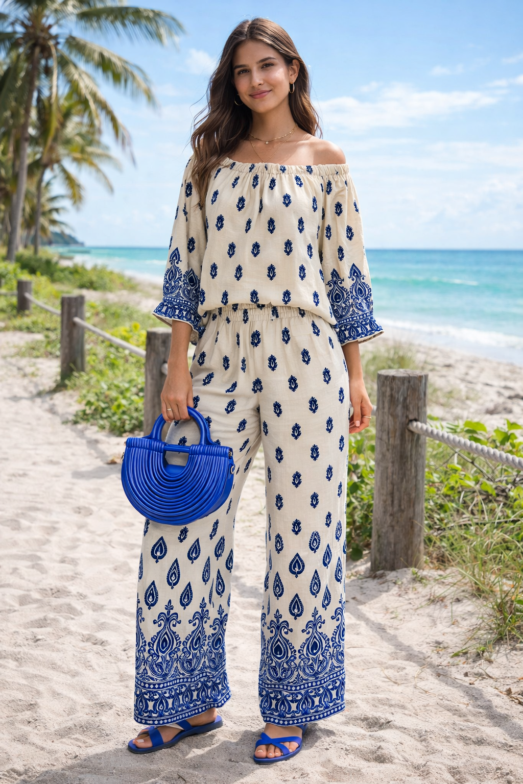 Belle - Bardot Co-ord Set