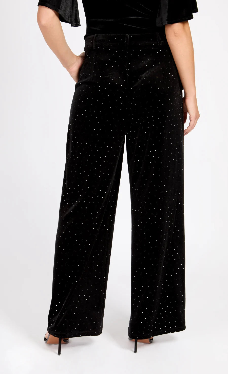 LM Velvet Diamanté Trousers