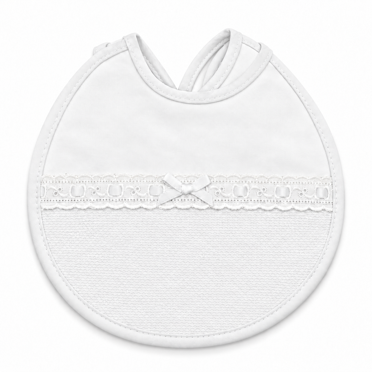 Lace Trim Bib