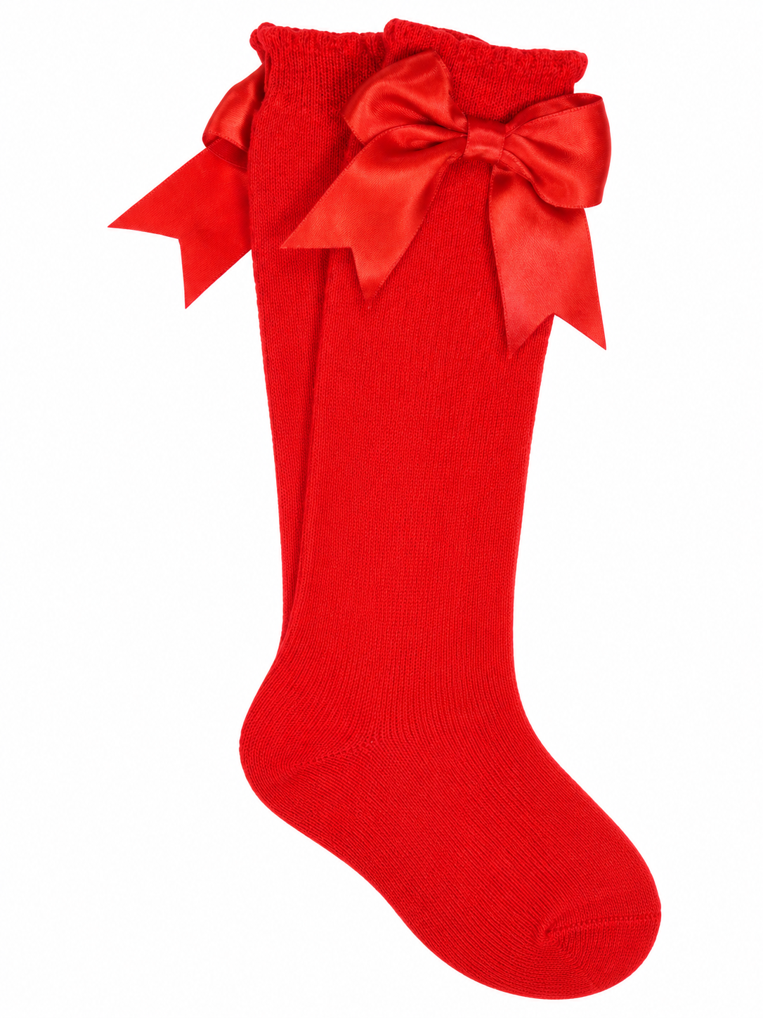 Knee High Bow Socks