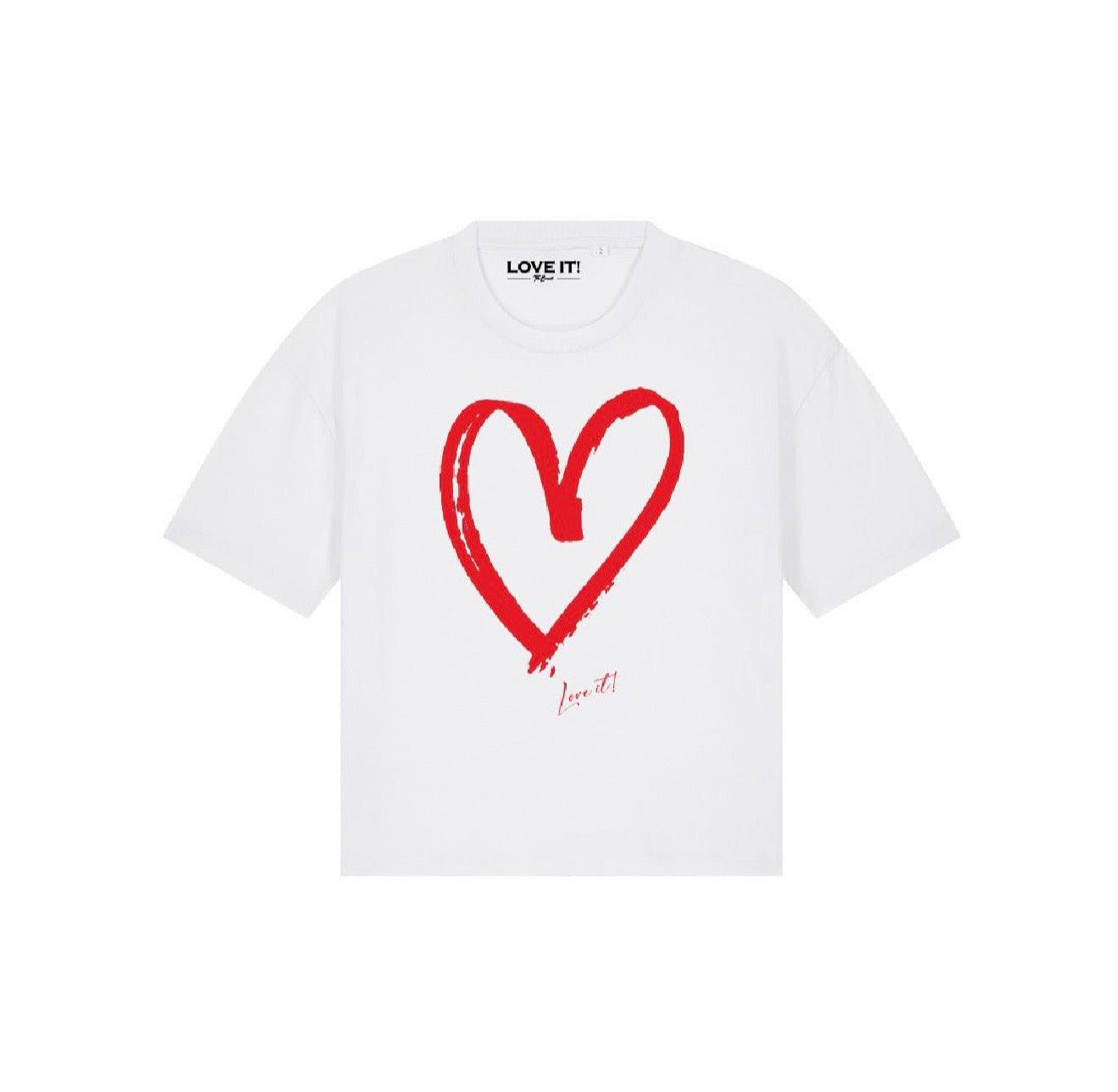 Say it with Love - Love it! The Brand Fitted Tee (customize - allow 2-3 days)