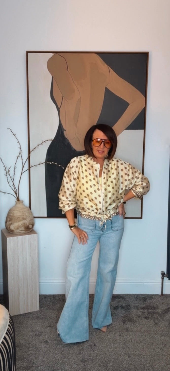 Carrie - Polka Dot Blouson