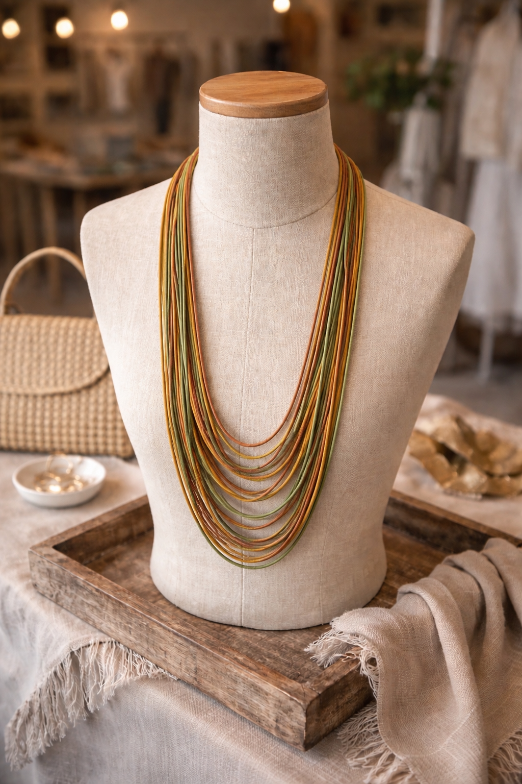 Earth Harmony Layered Necklace