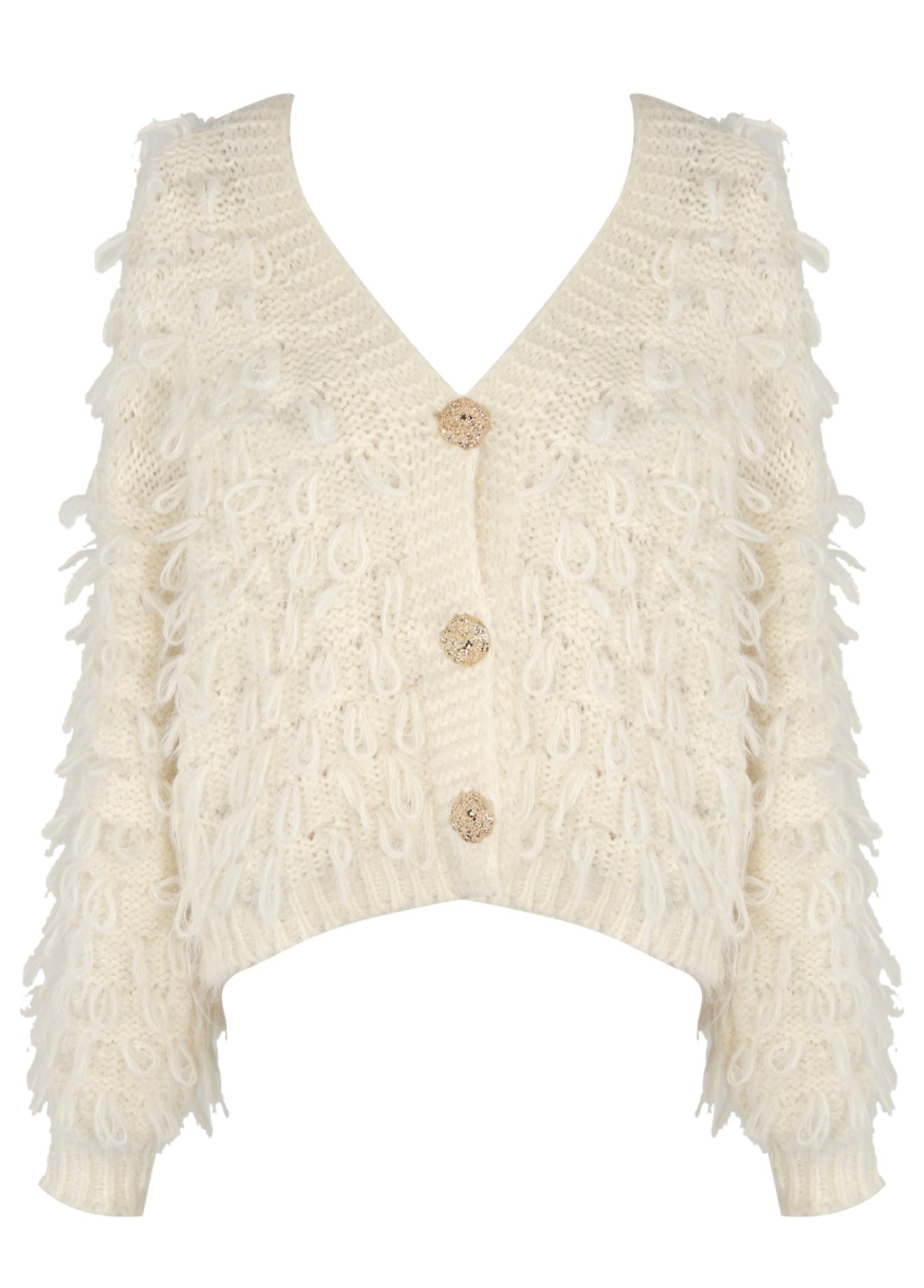 “Lola” Chunky Loop Knit Cardi