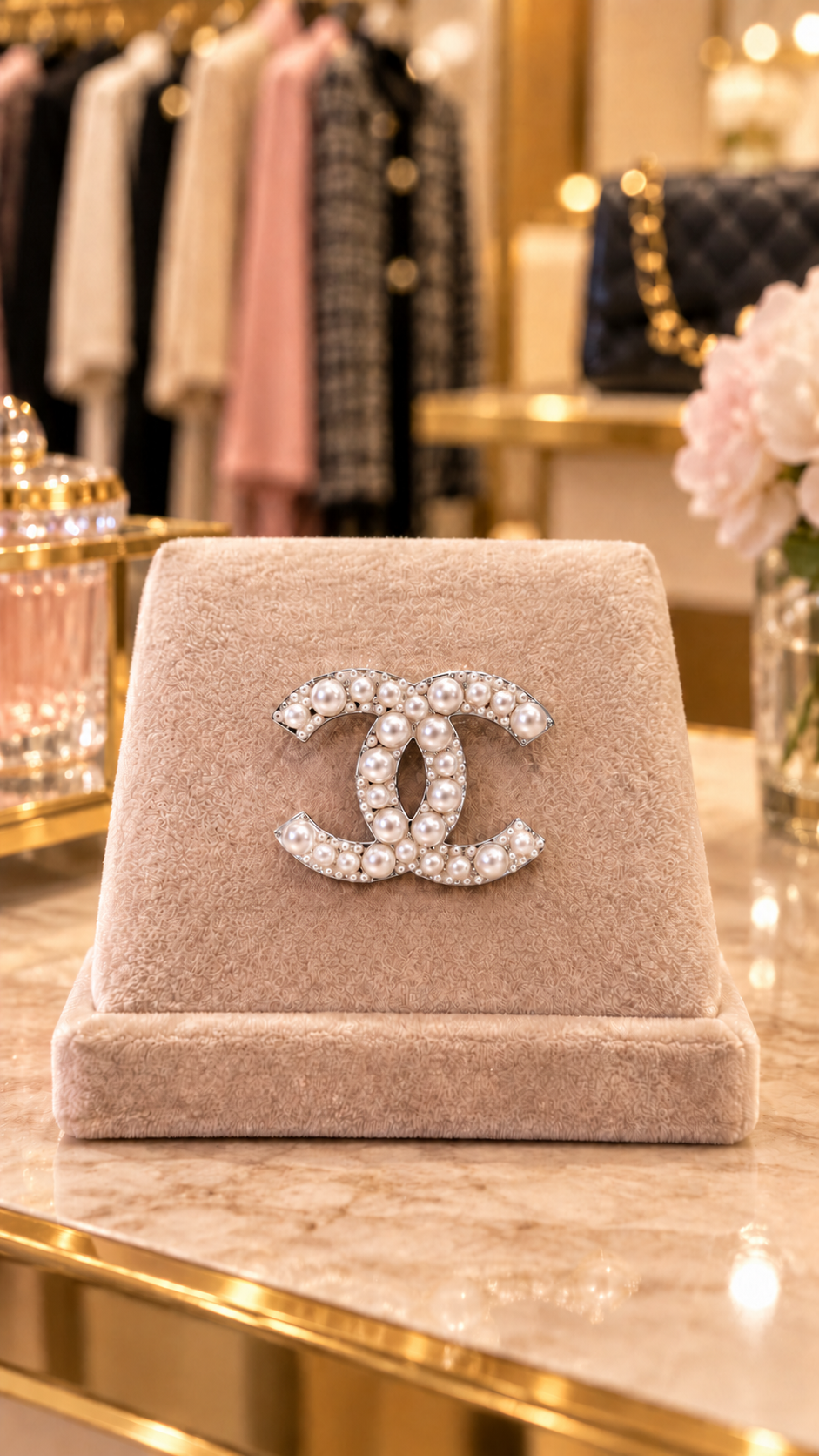 Pearl Brooch