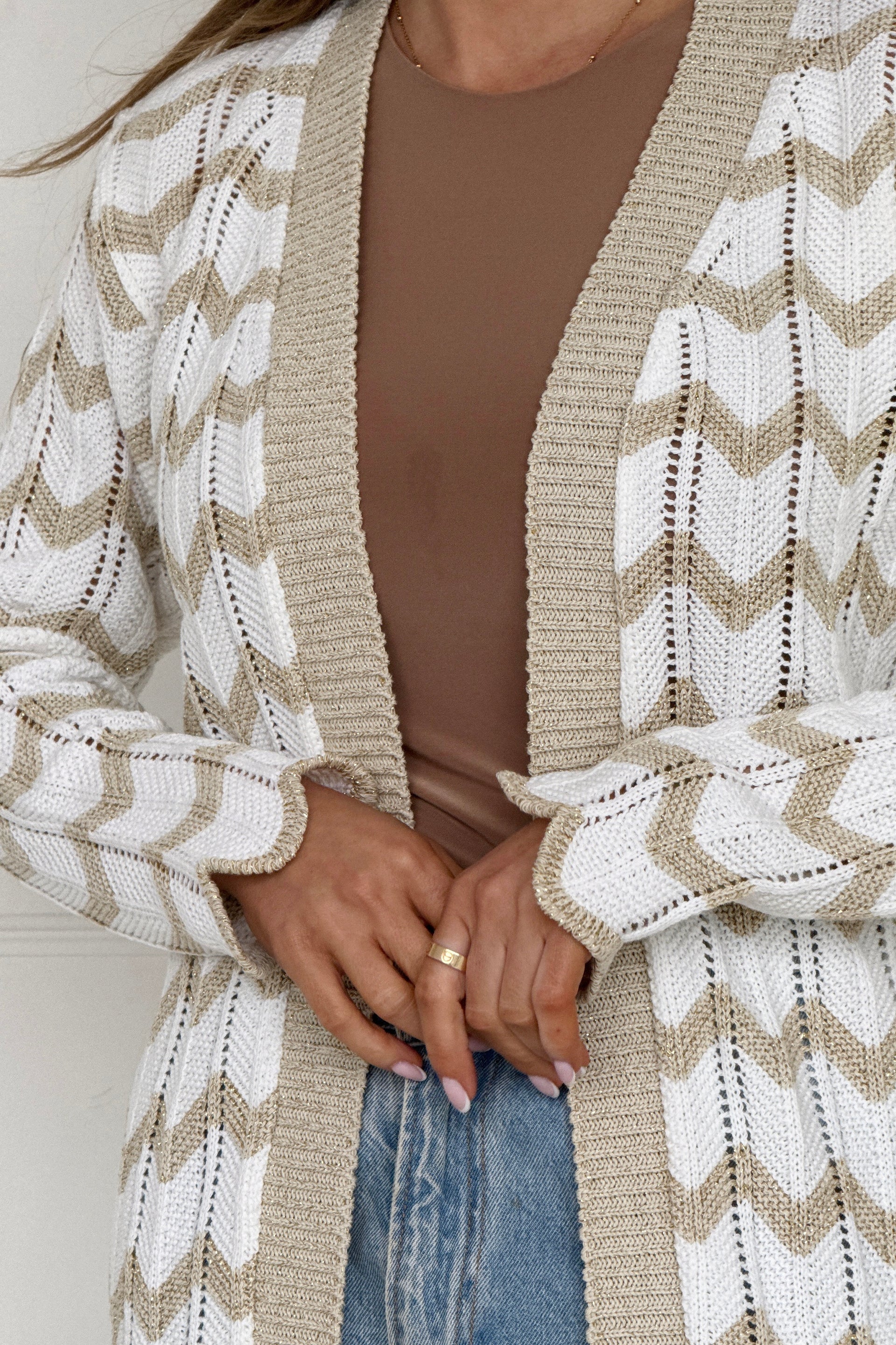 “Isla” Crochet Longline Cardi