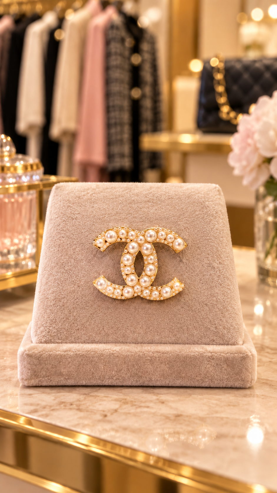 Pearl Brooch