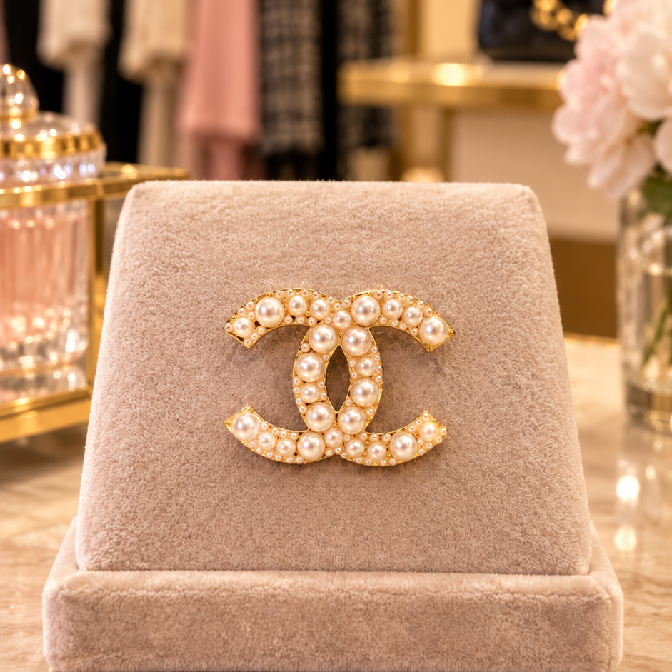 Pearl Brooch