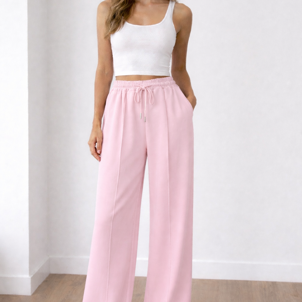 “Penny” Wide-Leg Trousers