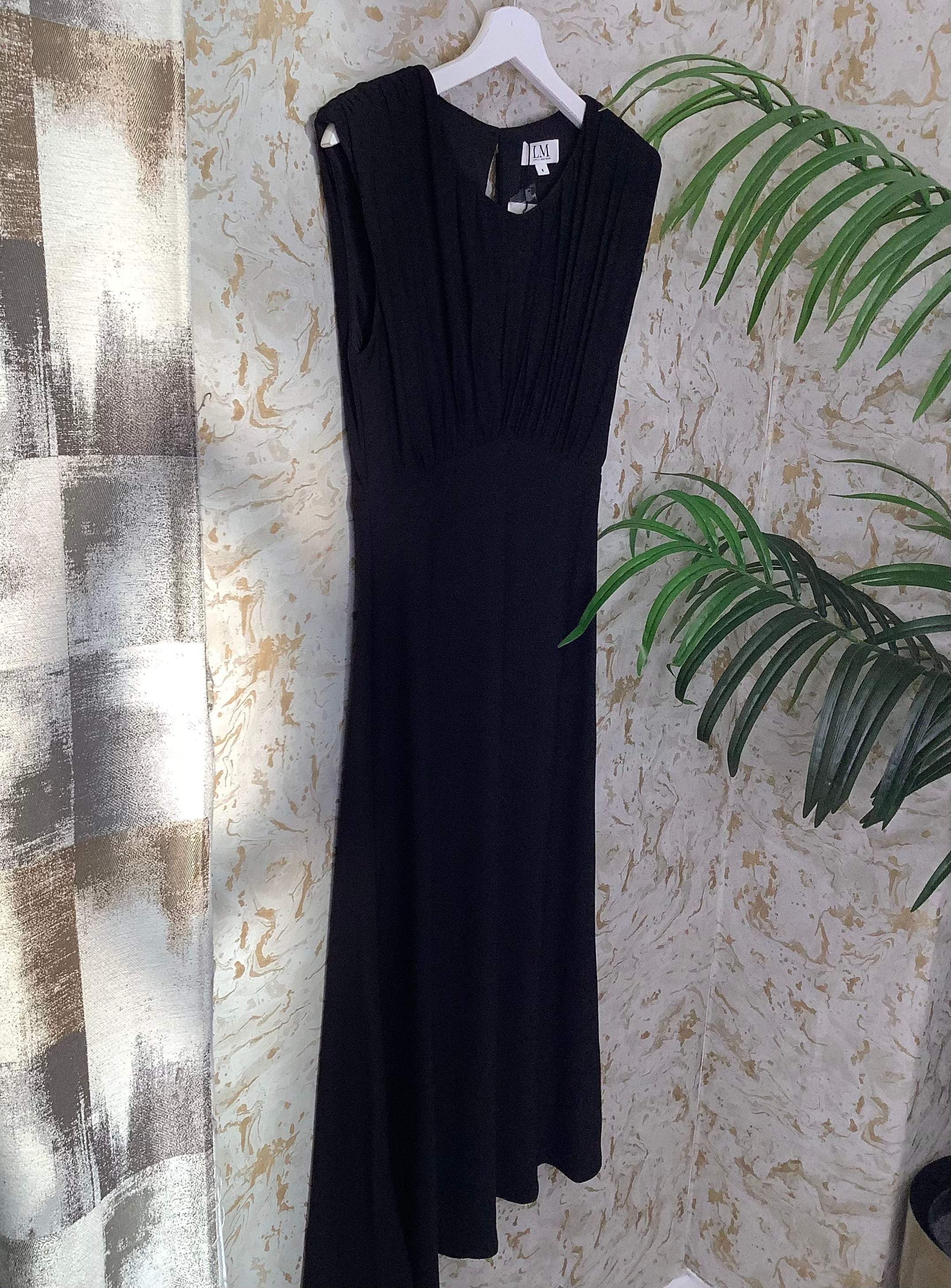 “Bella” Pleated Detail Midi Dress