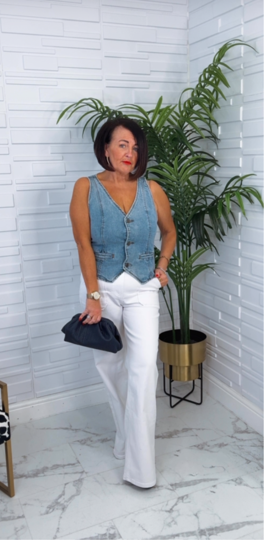 Denim Waistcoat