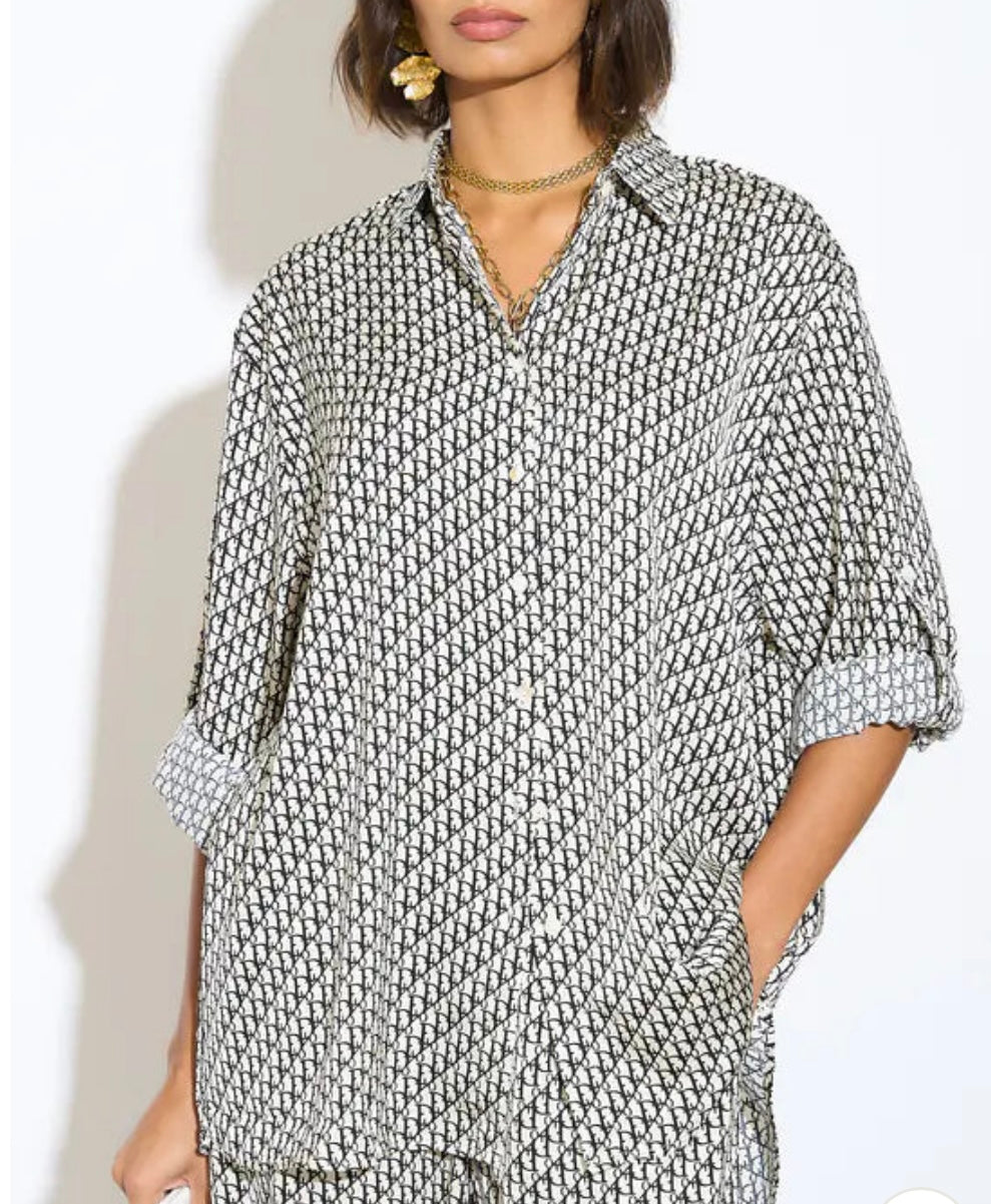 “Dana” Print Shirt