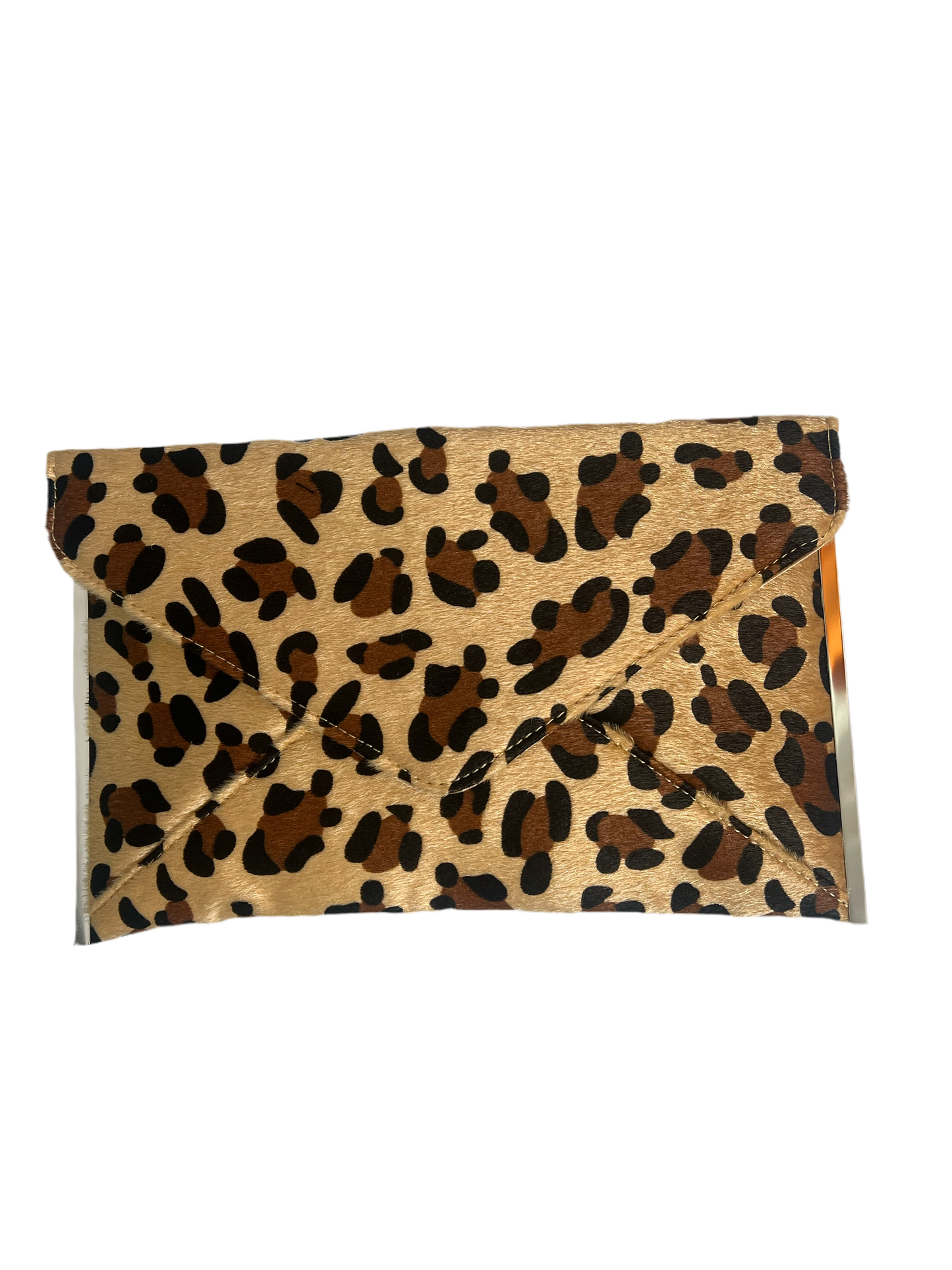 “Zoe” Leopard Clutch Bag