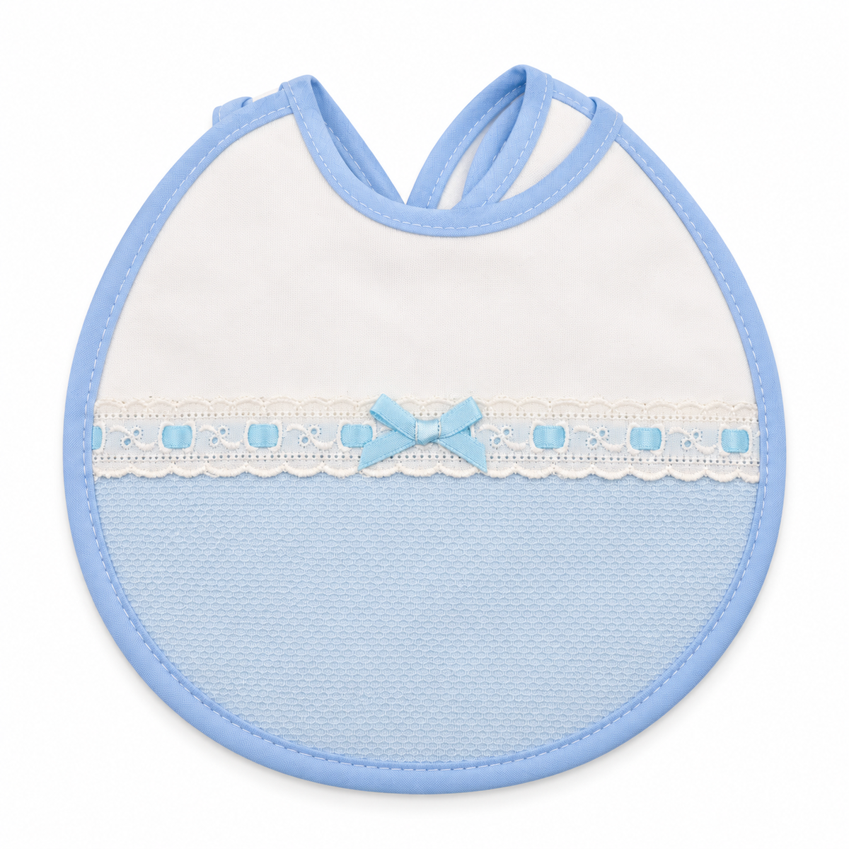 Lace Trim Bib