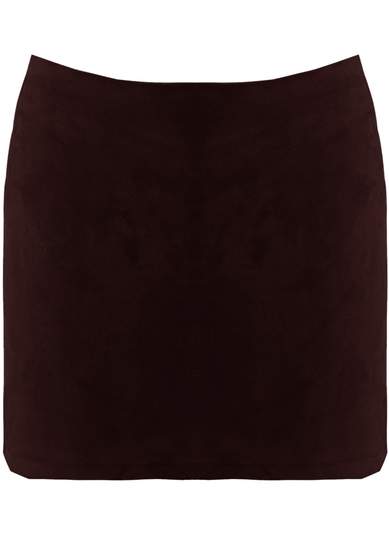 Faux Suede Skort