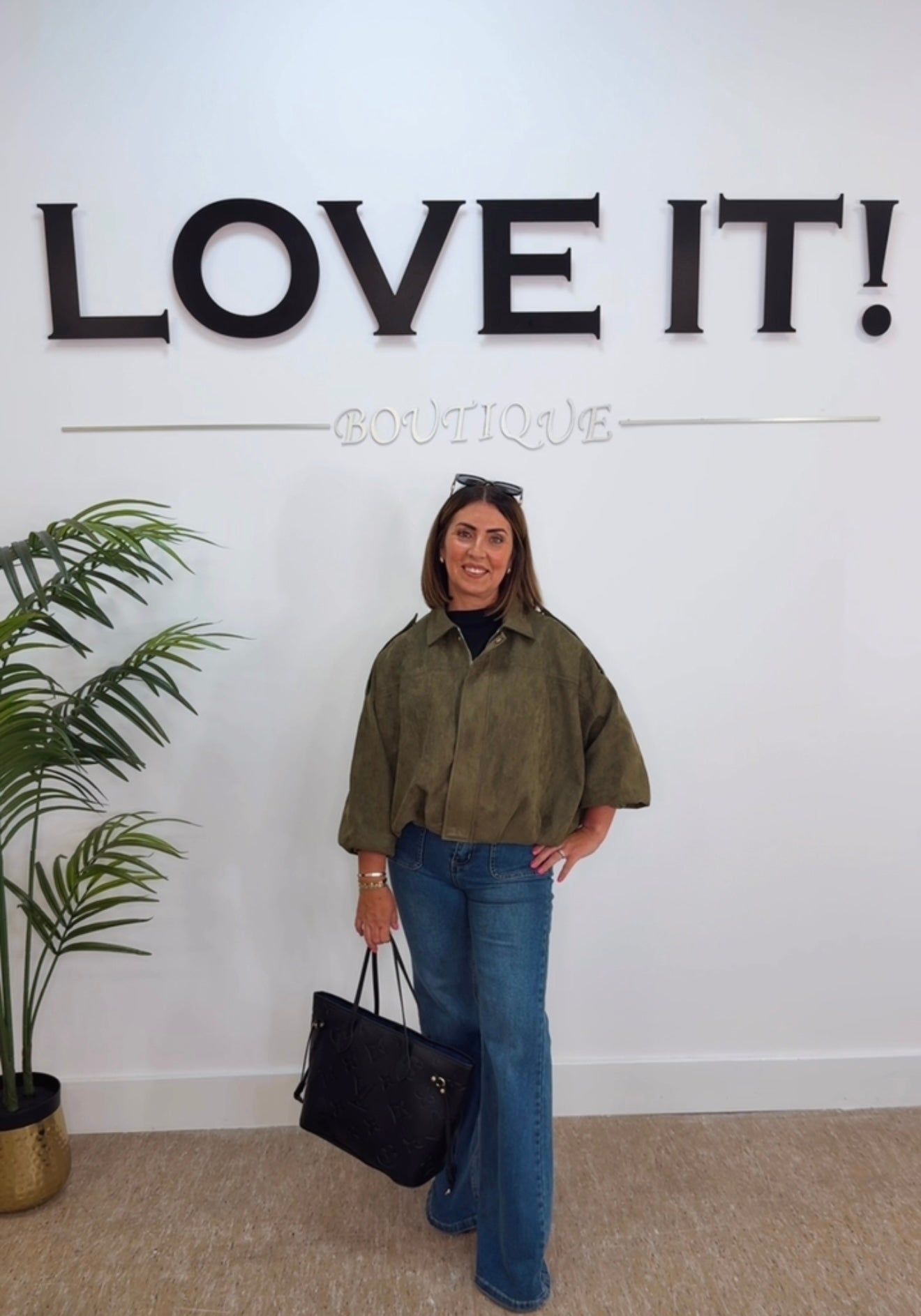 “Sasha” Suedette  Oversized Jacket