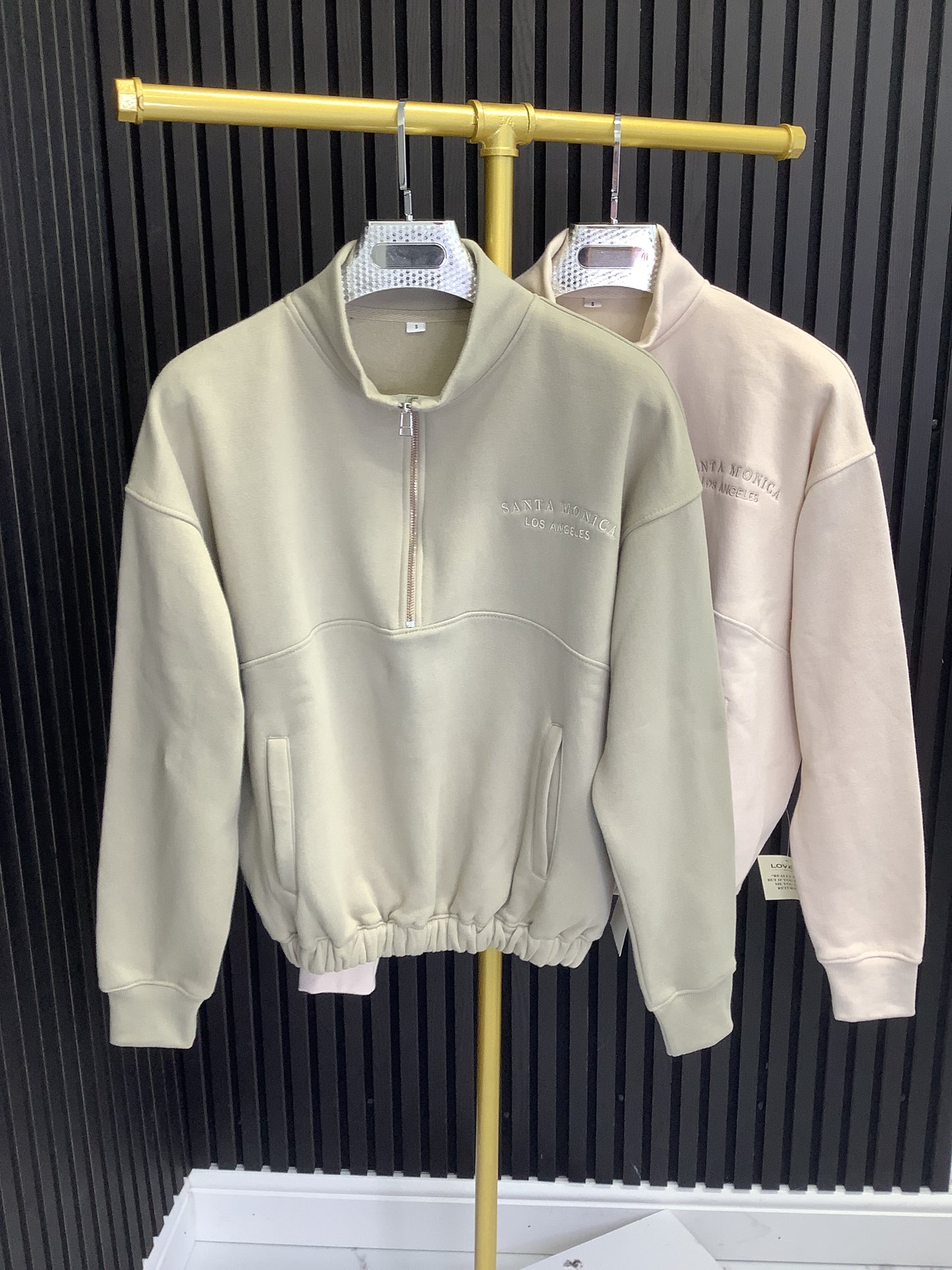 “Ivy” Half Zip Sweater