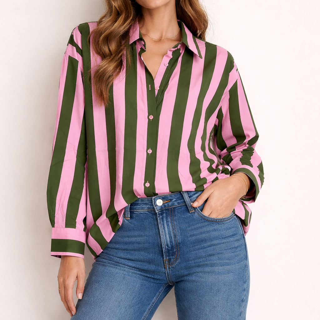Nova- Stripe Blouse