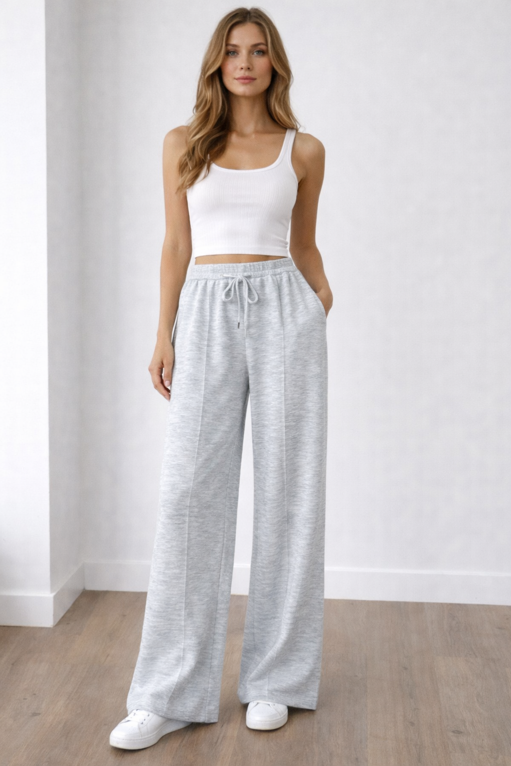 “Penny” Wide-Leg Trousers