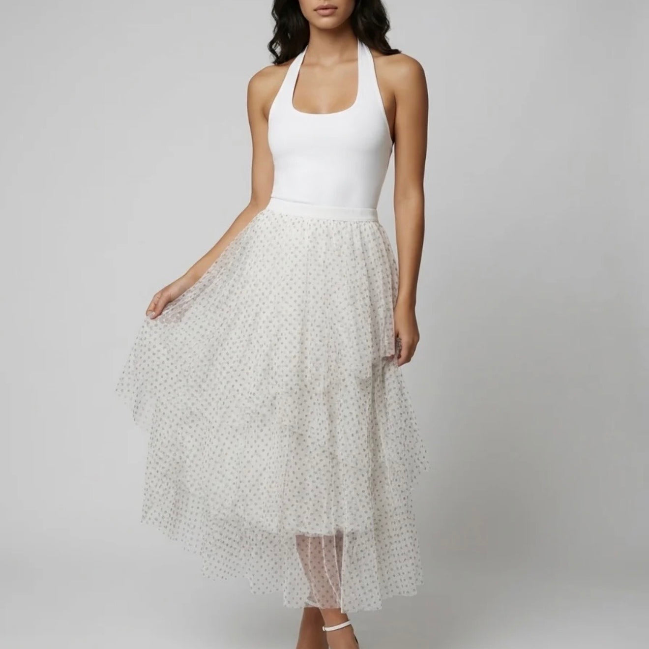 Petra - Polka Dot Tule Skirt