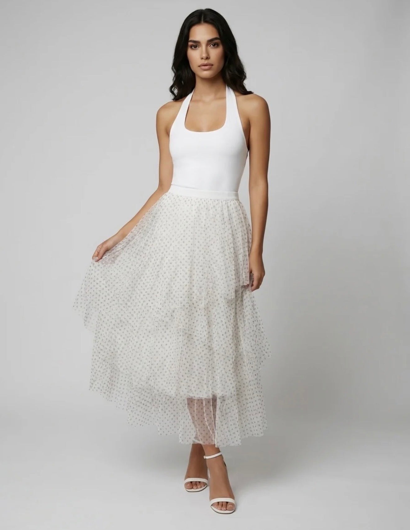 Petra - Polka Dot Tule Skirt