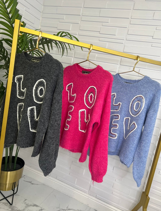 “Love” Knit