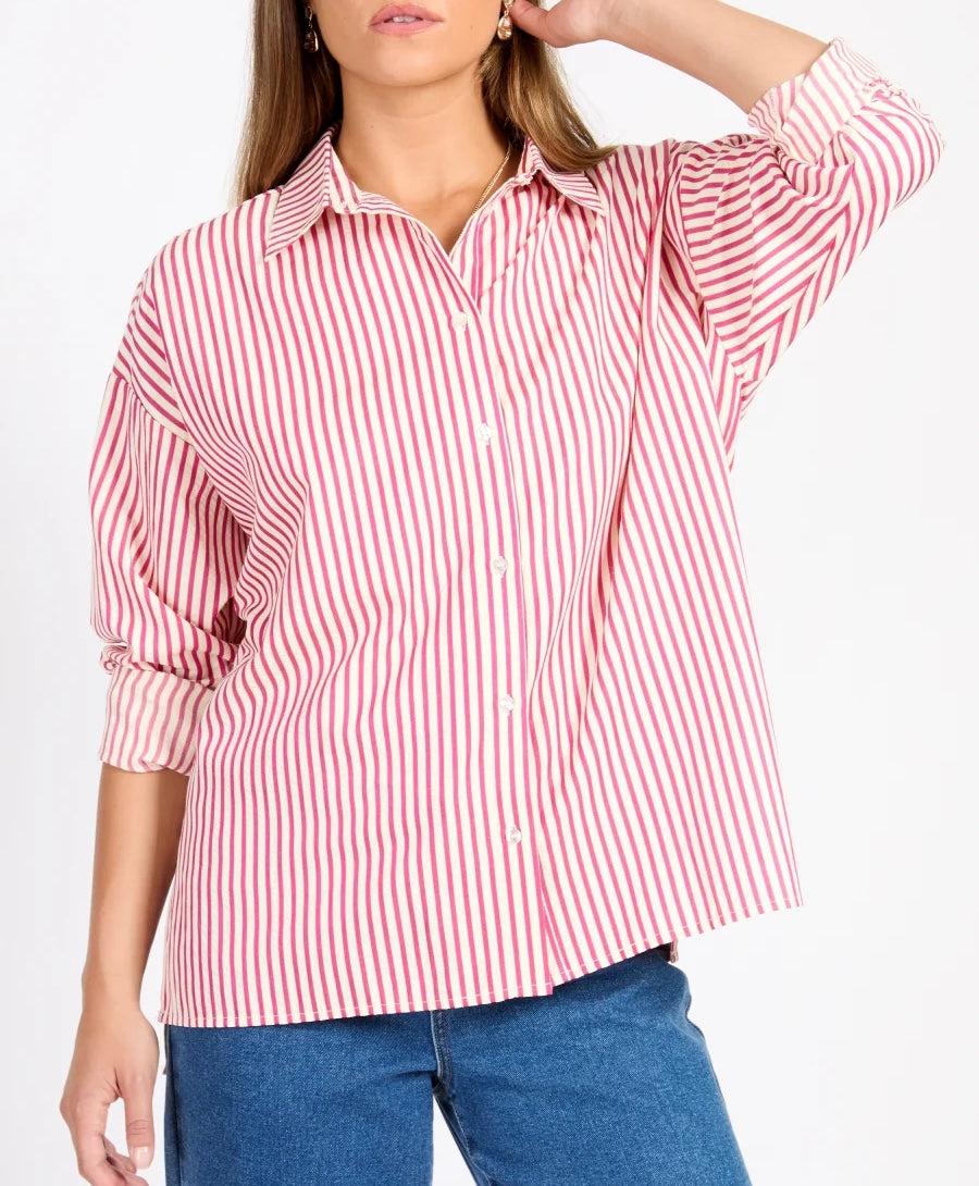 Pink Stripe Shirt