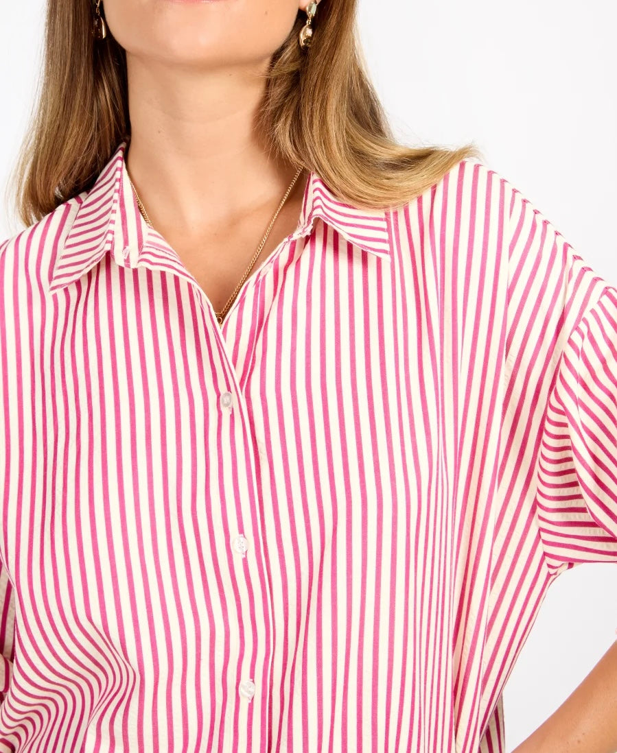 Pink Stripe Shirt