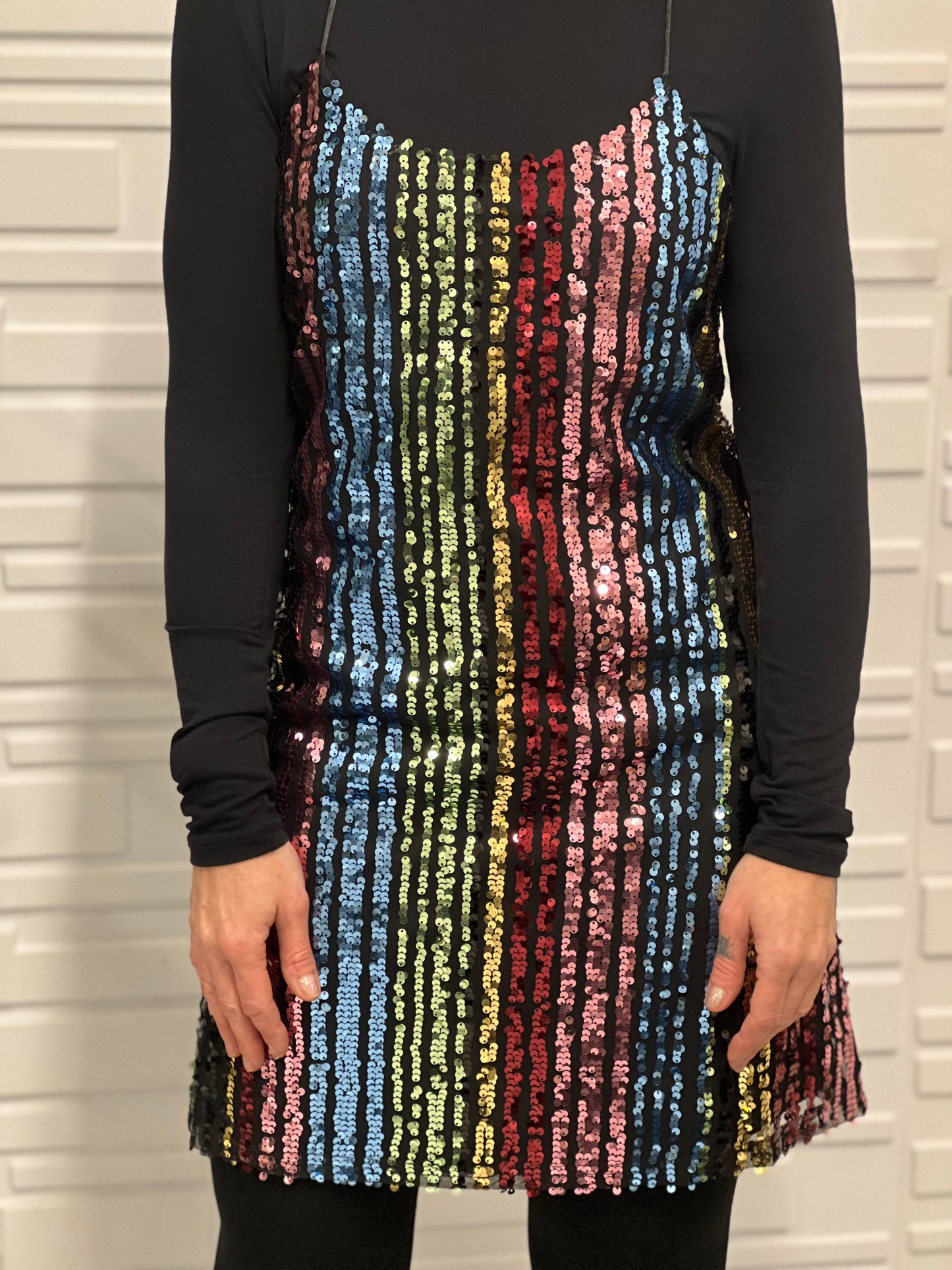 Multi Coloured Sequin Dress