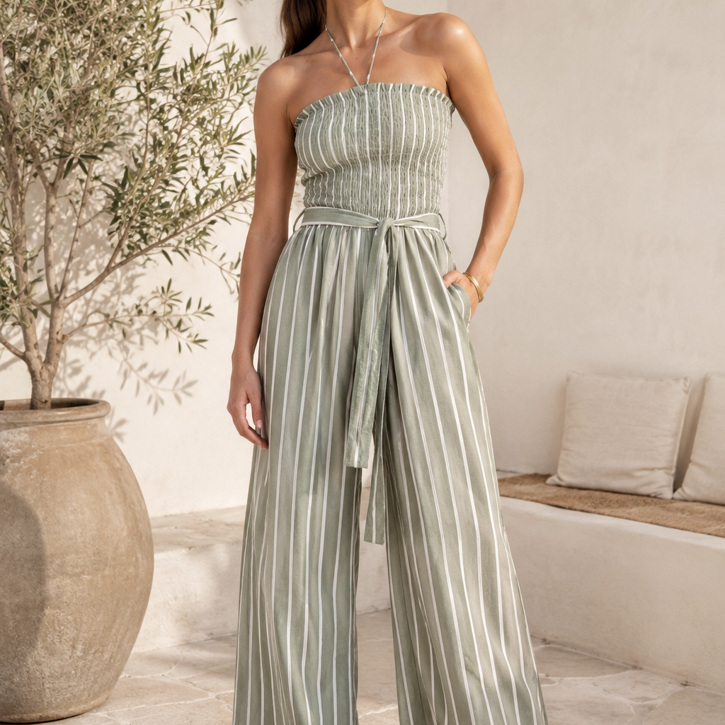 Sage Green Jumpsuit