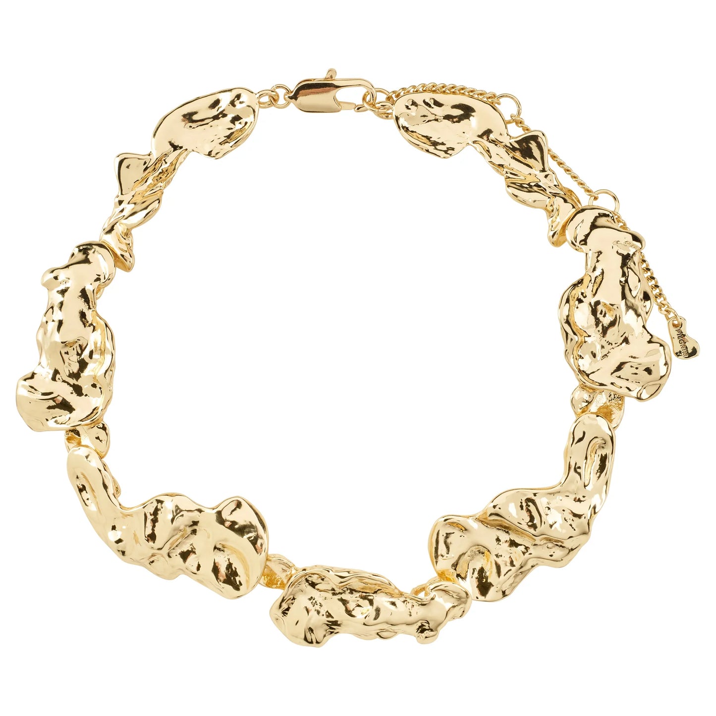 PULSE statement necklace gold-plated